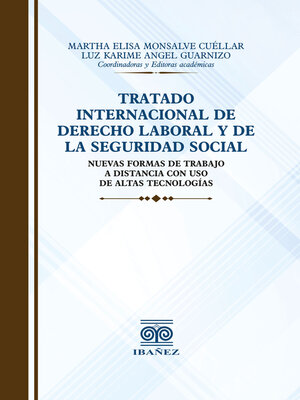 cover image of Tratado internacional de derecho laboral y de la seguridad social